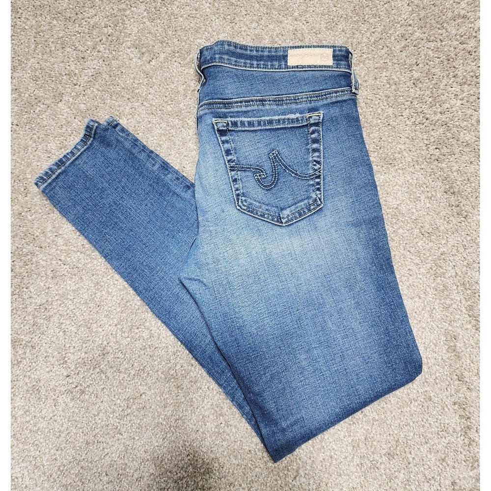AG Adriano Goldschmied The Legging Ankle 29R Premium Denim Stretch Indie Sleek